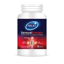 Akuel Sensual Energy+ utile per mantenere un normale tasso di testosterone nel sangue 30 capsule