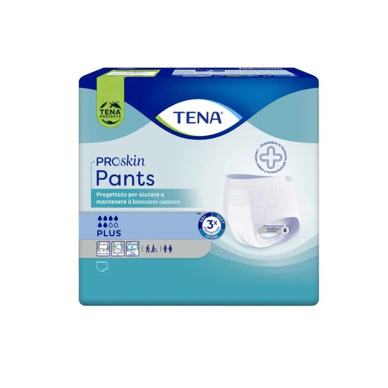 Image of Tena Pants Plus mutandine assorbenti taglia M 9 pezzi