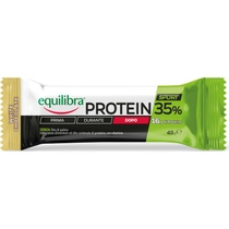 Equilibra Sport Protein 35% White Chocolate barretta proteica gusto cioccolato bianco 45g-1