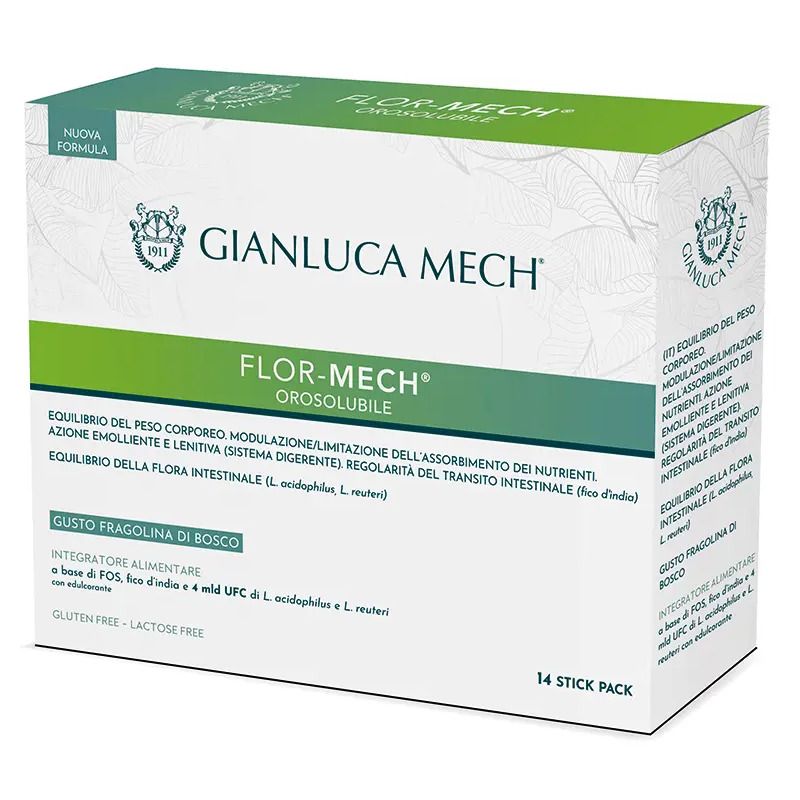 Image of Gianluca Mech Flor-Mech per l'equilibrio del peso corporeo 14 stick orosolubili