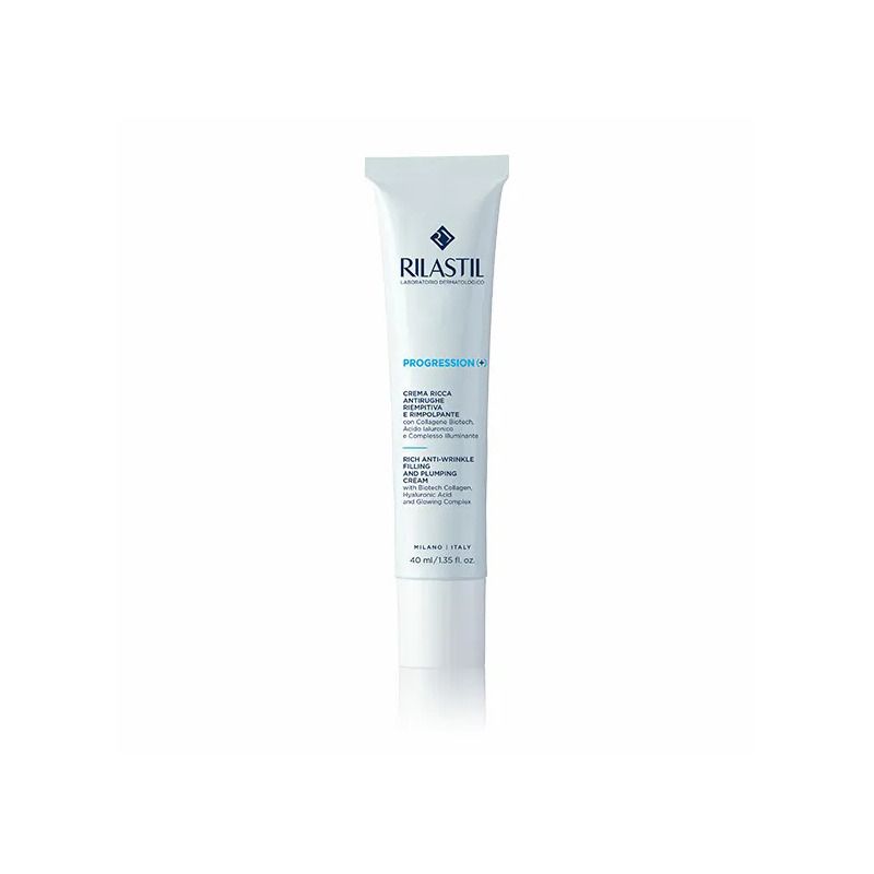 Image of Rilastil Progression (+) crema ricca antirughe riempitiva 40ml