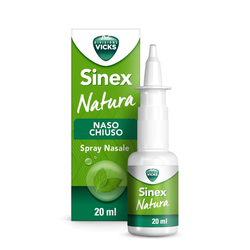 Vicks Sinex Natura spray salino nasale ipertonico 20ml