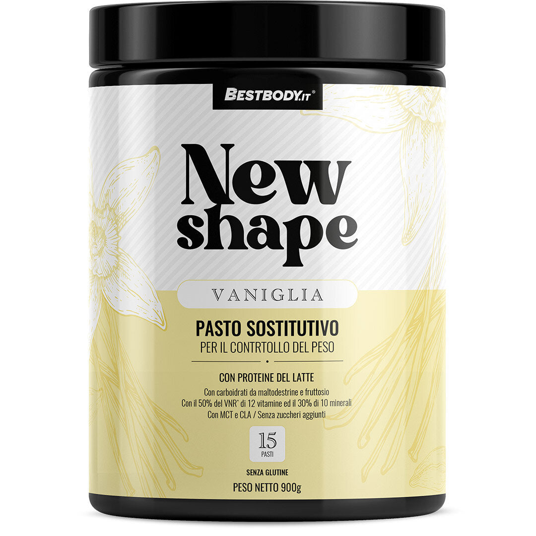 BestBody New Shape Pasto Sostitutivo Gusto Vaniglia 900g-1