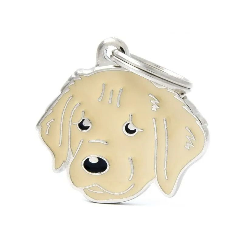 Medaglietta Per Cani Personalizzata Golden Retriever