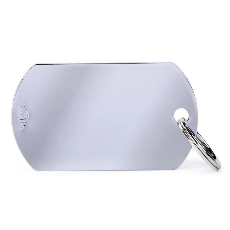 Medaglietta Per Cani E Gatti Personalizzata Basic Military Big Taglia Grande