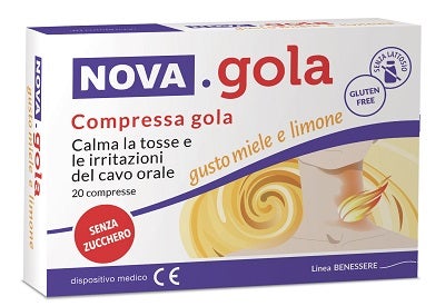 Nova Gola Limone/miele 20 Compresse