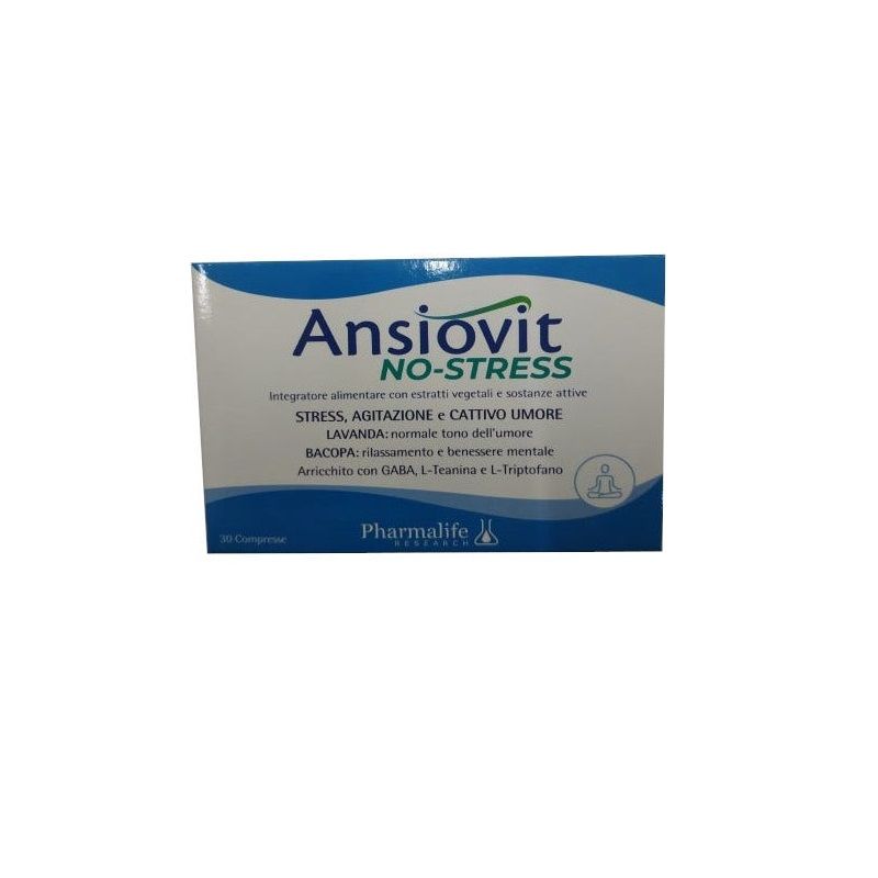 Pharmalife Ansiovit No Stress integratore alimentare 30 compresse