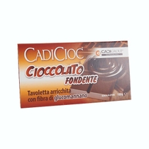 Cadicioc Tavoletta Cioccolato Fondente Glucomannano 100g-1