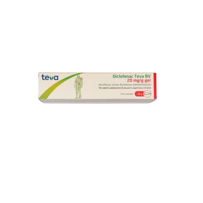 Image of Diclofenac Teva BV 20mg/g gel 60g