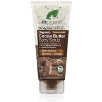 Dr Organic Cocoa Butter Scrub Corpo 200ml-1