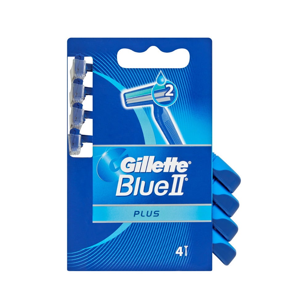 Gillette Blue II Usa&Getta Plus 4 Pezzi