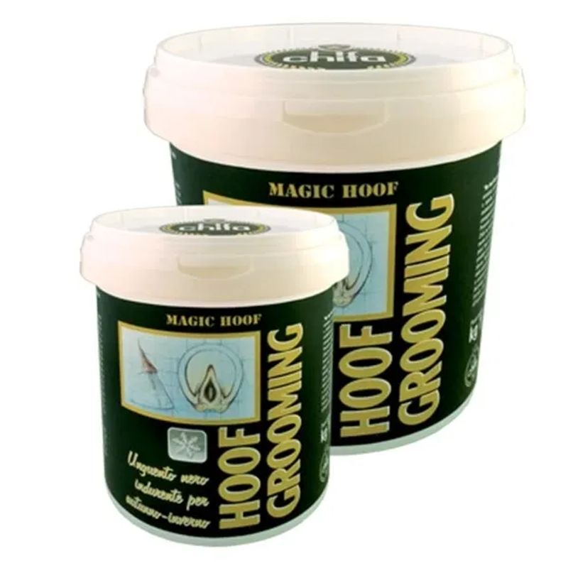 Hoof Grooming Nero Unguento Azione Indurente Per Zoccoli Di Equini 1Kg