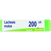 Boiron Lachesis Mutus 200CH medicinale omeopatico tubo dose 1g