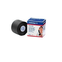 Leukotape K Taping benda elastica 500x5cm colore nero-1