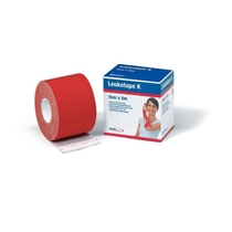 Leukotape K Taping benda adesiva rossa 1 pezzo 5x500cm-1