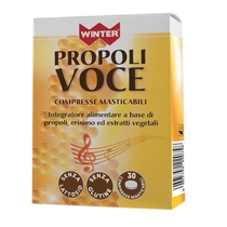 Winter Propoli Voce integratore di Propoli 30 compresse masticabili-1