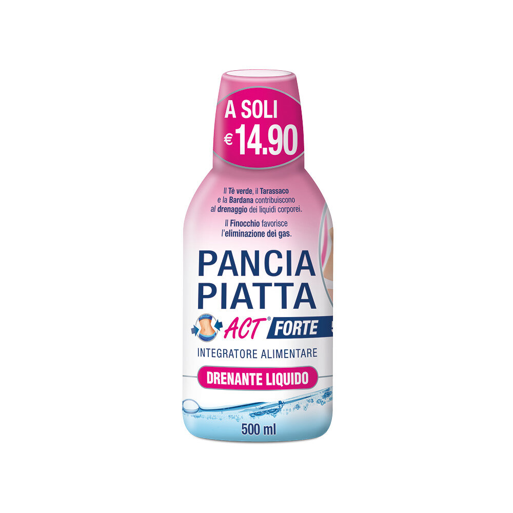 Image of Pancia Piatta Act Forte Drenante liquido 500ml