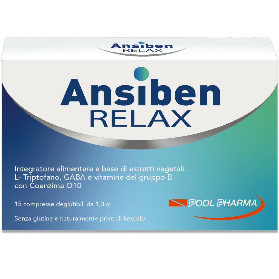 Image of Ansiben Relax per il benessere mentale 15 compresse