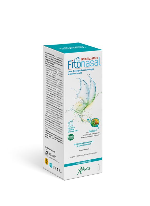 Aboca Fitonasal Nebulizzatore spray protegge la mucosa nasale 125ml