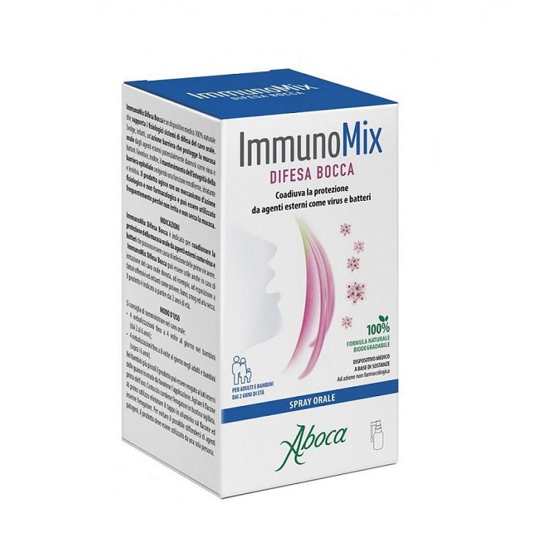 Aboca ImmunoMix Difesa Bocca spray orale con nebulizzatore 30ml