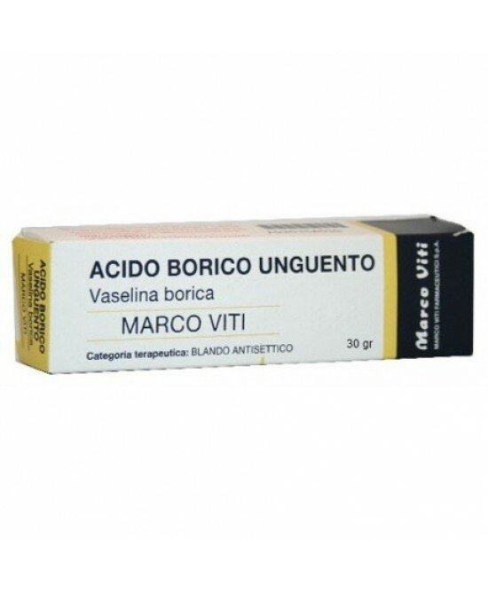 Image of Acido Borico Marco Viti 3% Unguento 30g