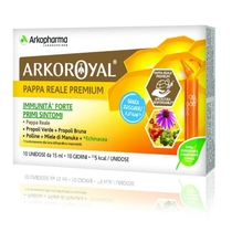 Arkopharma Arkoroyal Immunità Forte Senza Zucchero 10 Flaconcini Da 15ml