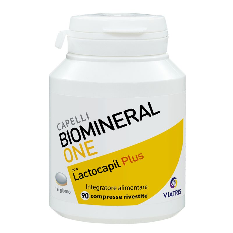 Biomineral One Lacto Plus Capelli 90 Compresse - Rinforza Capelli