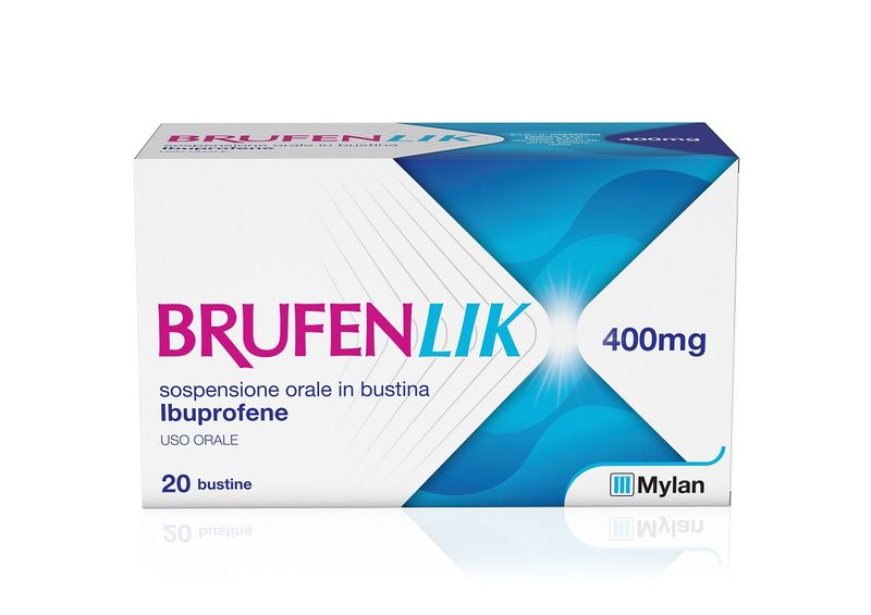 BrufenLik 400mg sospensione orale in bustina Ibuprofene 20 bustine