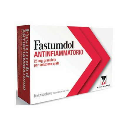 Fastumdol Antinfiammatorio 25 mg 20 bustine