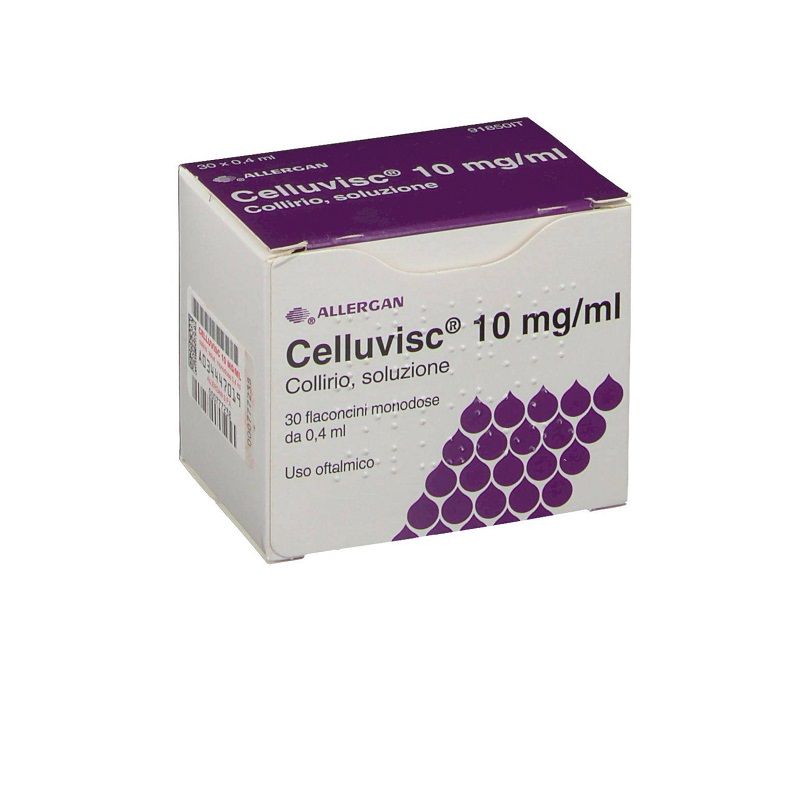Celluvisc 10mg/ml Collirio 30 flaconcini monodose