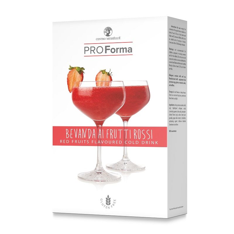 Centro Messegue Dieta ProForma Bevanda Frutti Rossi 3 buste