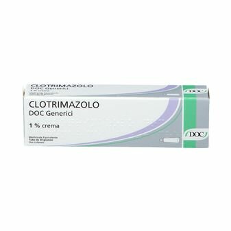 Clotrimazolo Doc Crema 1% micosi della pelle e delle pieghe cutanee 30g