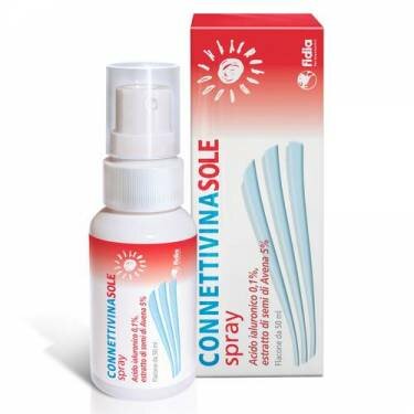 Connettivina Sole spray scottature ed eritemi solari 50ml