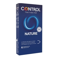 Control Preservativi Nature in lattice di gomma naturale 6 profilattici-1