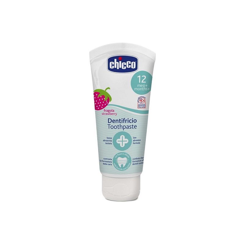 Chicco dentifricio fragola 50ml 12m+