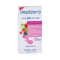 Depilzero Strisce Gel Viso e Bikini 20 Strisce