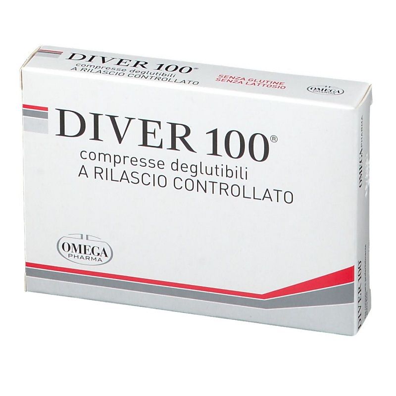 Diver 100 per la funzionalità del sistema digerente 20 compresse