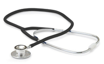 Stetofonendoscopio Testa Alluminio Nero DM500N