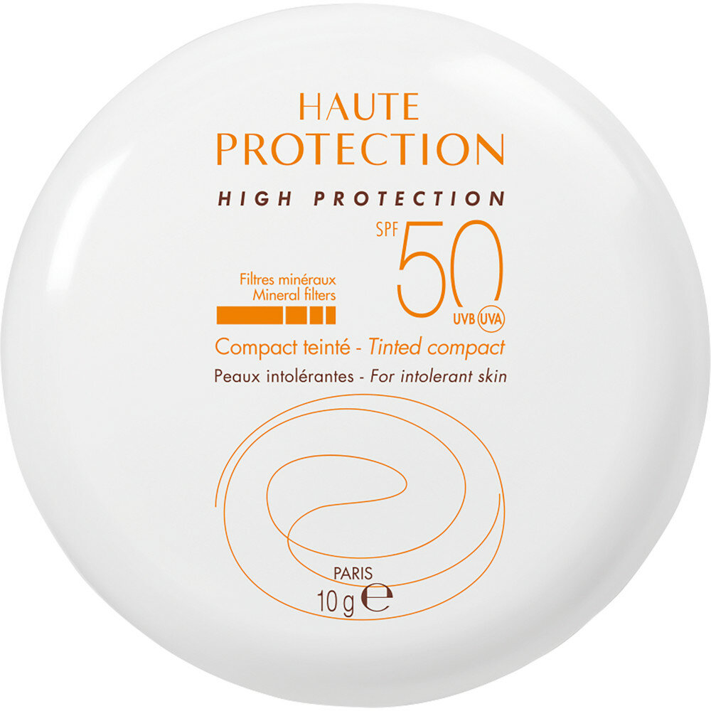 Avene Haute Protection Compatto Colorato SPF50 colore dorato