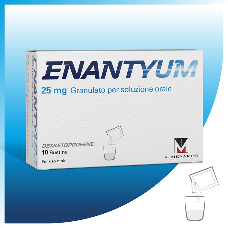 Enantyum 10 Bustine Granulato Orale 25 Mg
