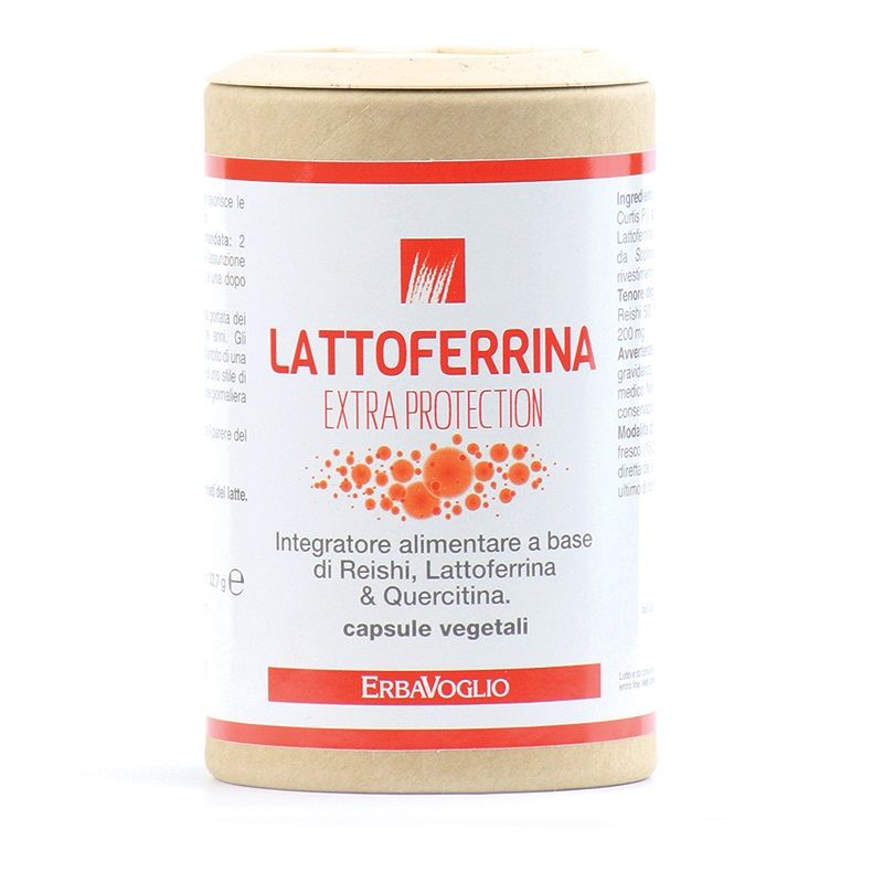 ErbaVoglio Lattoferrina Extra Protection per le naturali difese dell'organismo 60 capsule vegetali