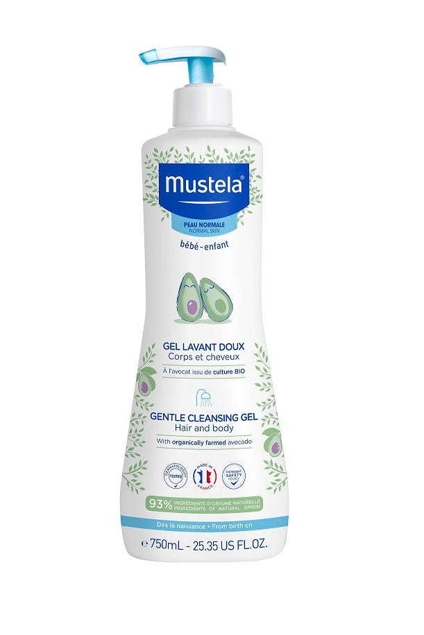 Mustela Detergente Delicato Gel Lavante per corpo e capelli 750ml