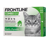 Frontline Combo Spot-On antiparassitario per gatti e furetti 6 pipette 0,5ml