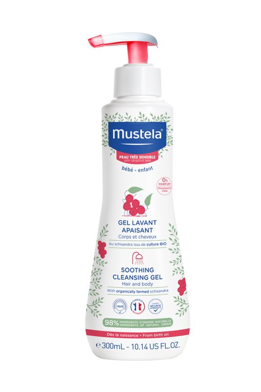 Mustela Gel Detergente Lenitivo pelli molto sensibili 300ml