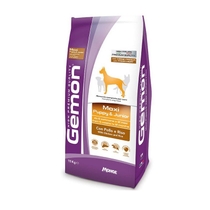 Gemon Pollo E Riso Cibo Secco Cani Cuccioli Taglia Grande Sacco 15 Kg-1