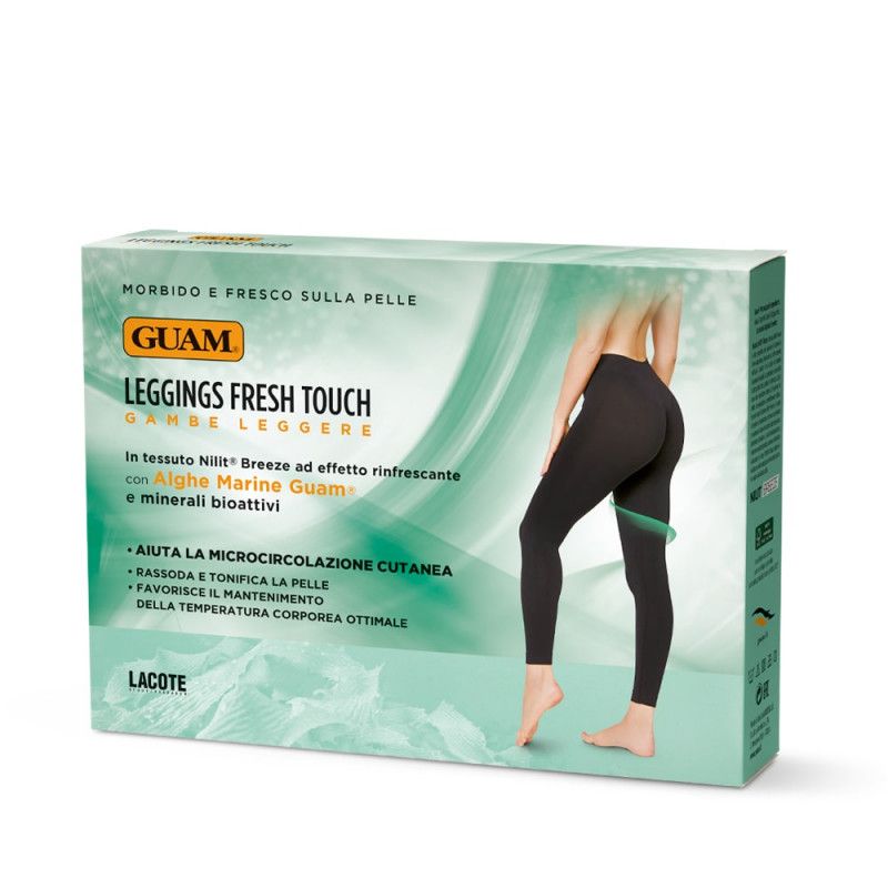 Image of Guam Leggings Fresh Touch Gambe Leggere colore nero 1 pezzo taglia S/M
