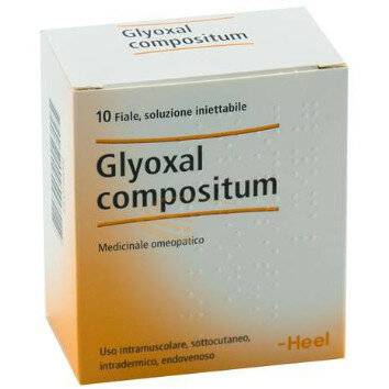 Guna Heel Glyoxal Compositum medicinale omeopatico 10 fiale