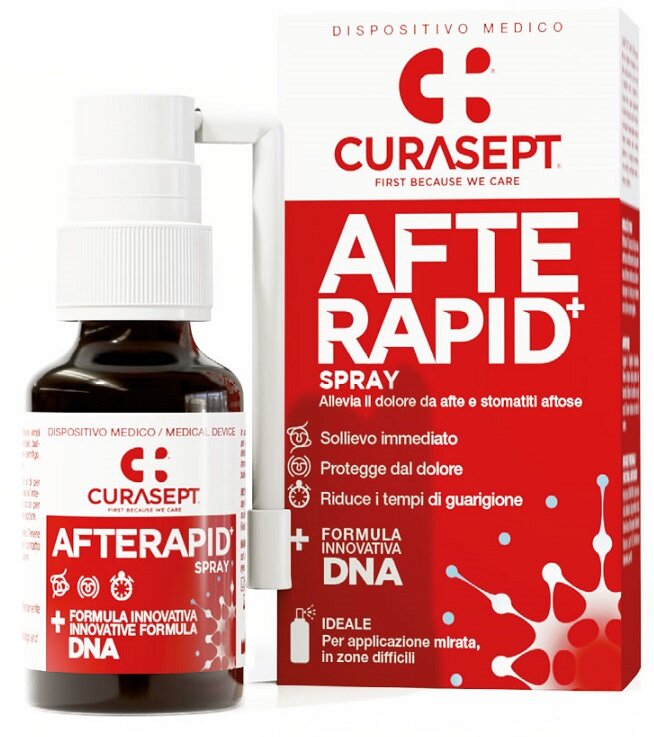 Curasept Afte Rapid Spray per afte 15ml