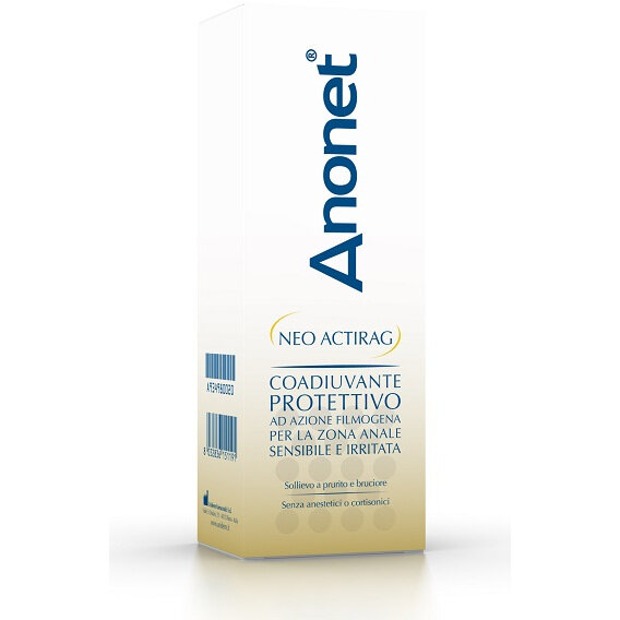 Anonet Neo Actirag crema coadiuvante protettiva per la zona anale 2x30g