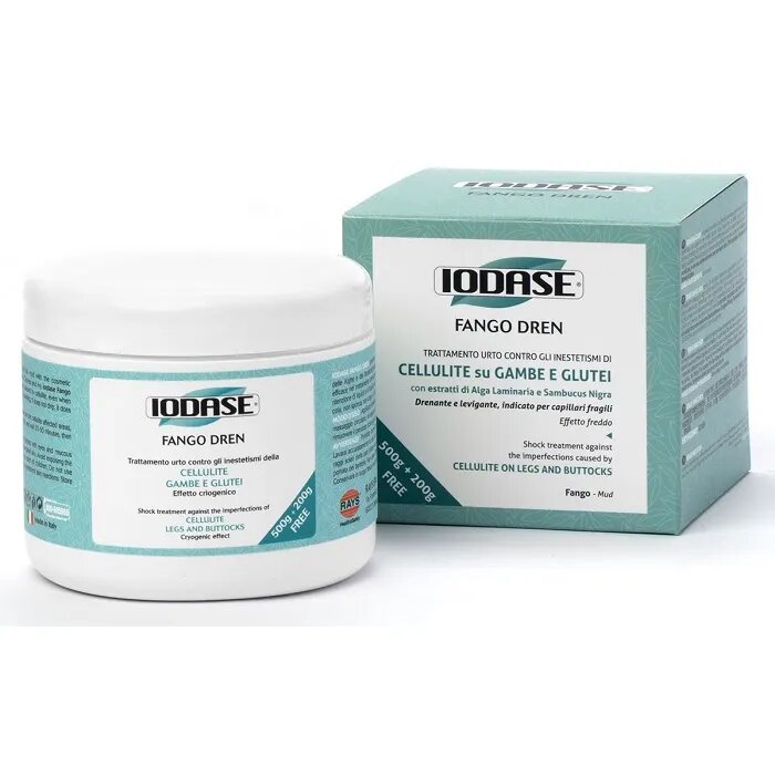 Iodase Fango Dren inestetismi della Cellulite e pesantezza alle gambe 700g
